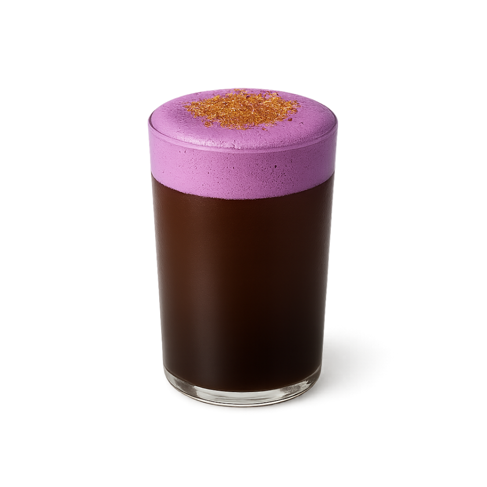 Ube Brûlée Nitro Cold Brew Latte